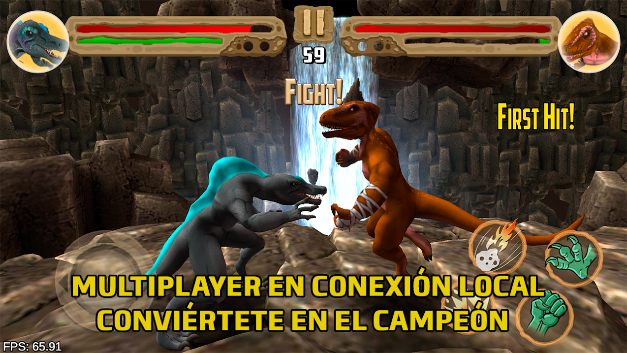 Peleas de dinosaurios – Juego de lucha gratis