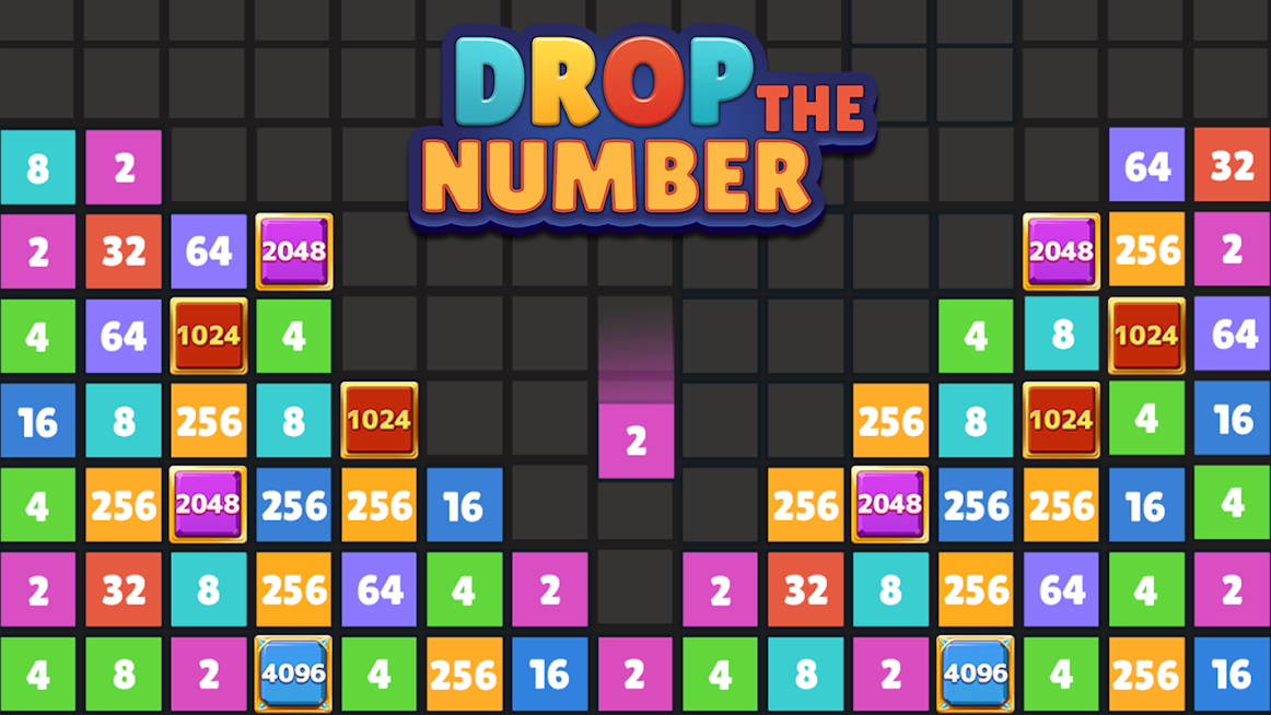 Drop The Number™ : Merge Game (Suelta el Número)