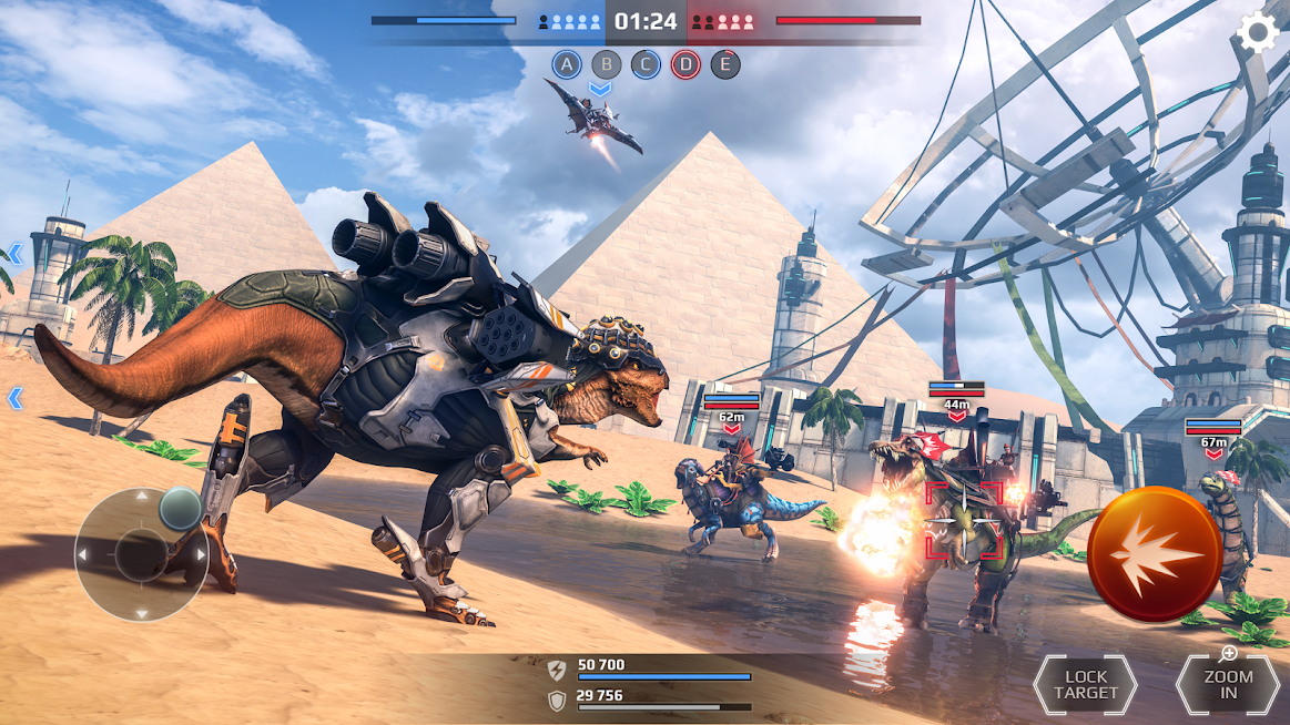 Jurassic Monster World: Dinosaur War 3D FPS