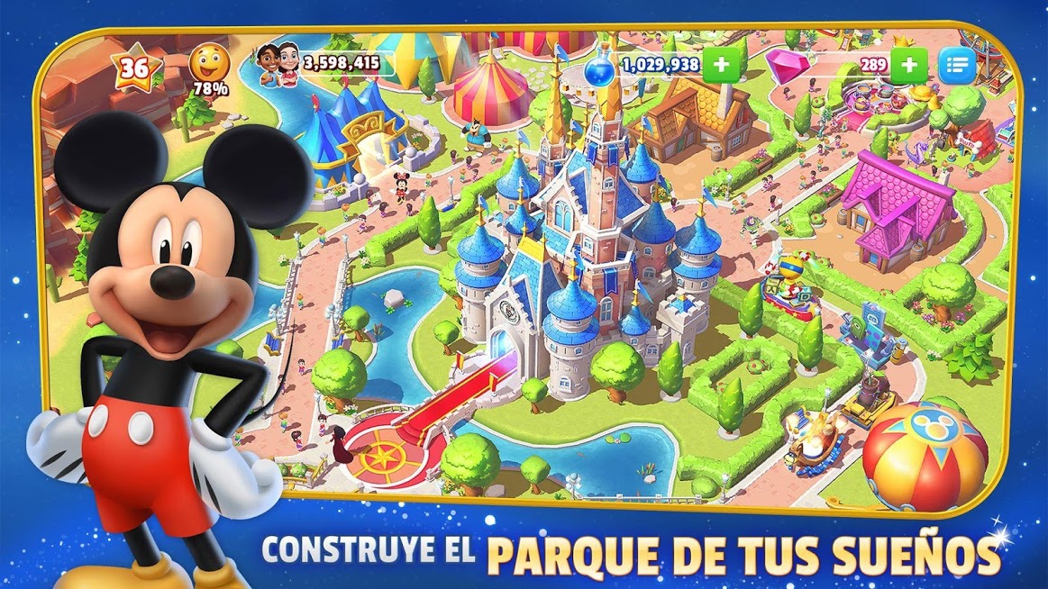 Disney Magic Kingdoms:Crea tu propio parque mágico