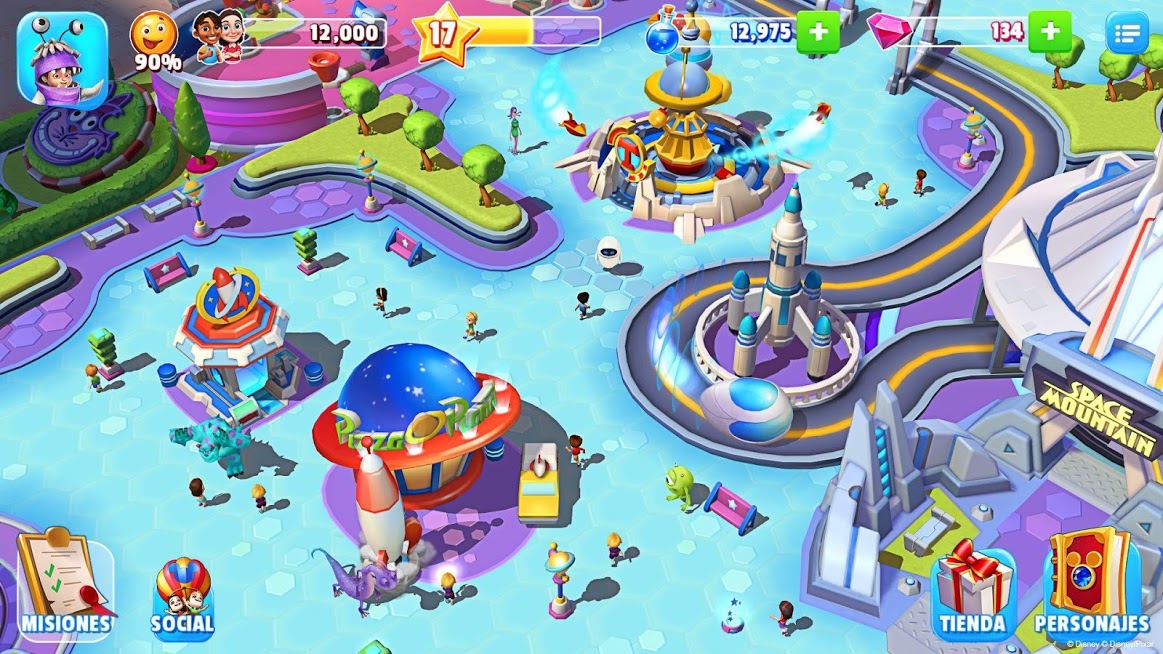 Disney Magic Kingdoms:Crea tu propio parque mágico