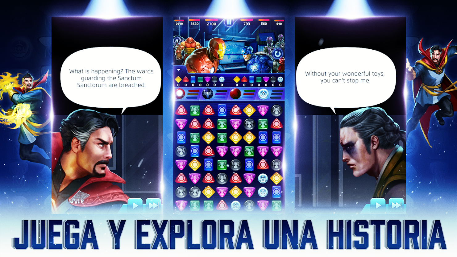 MARVEL Puzzle Quest: Únete a la Lucha Match 3!